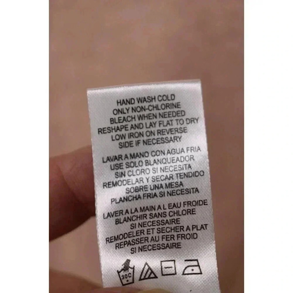 Calvin Klein Shimmering Peach Sweater-Belled Sleeves-Size Large - Picture 8 of 11